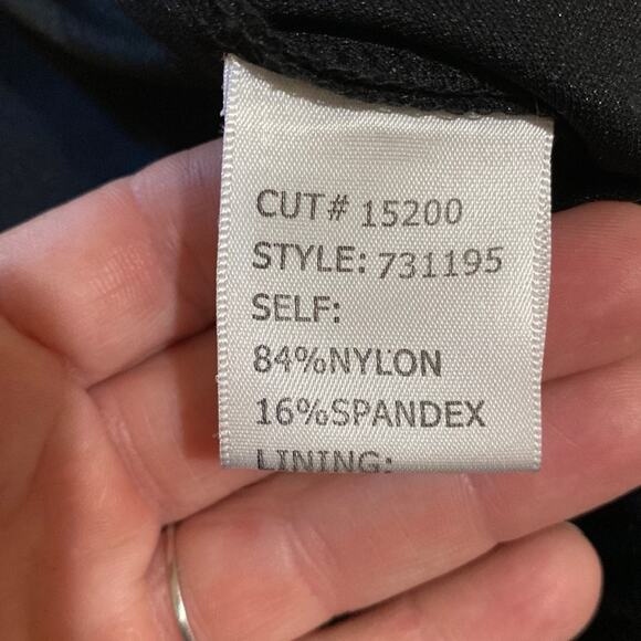 Tadashi Shoji Black Wide Leg Pants - Picture 6 of 13